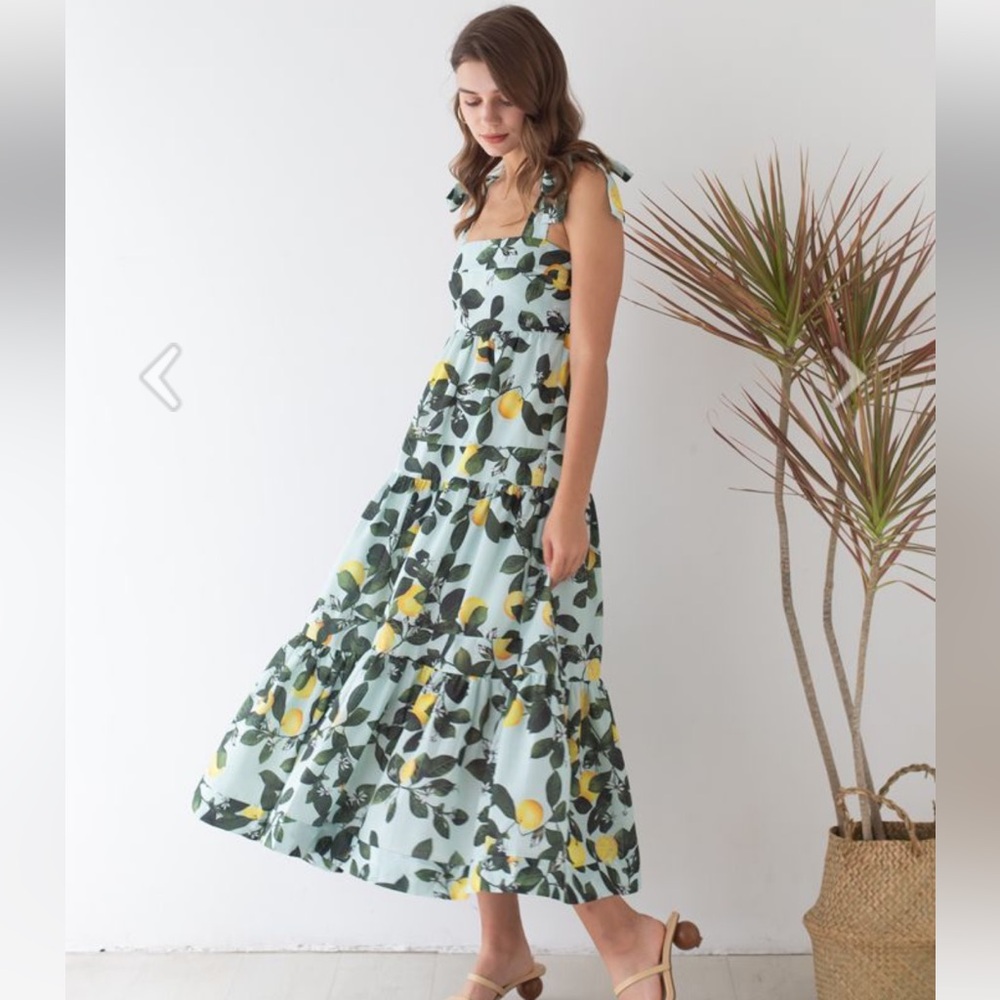Floral Print Maxi Dress